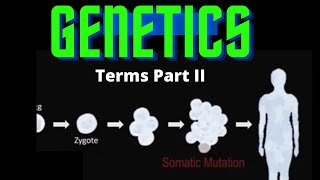 USMLE Step 1 - Lesson 32 - Genetic terms Part II