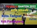 Penampilan Team Basket Ball Pelajar Kota.Tangsel Hebat,Keren&Gacor Hajar Team pelajar Kab.Pandeglang