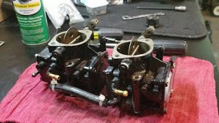 Carb cleaning on the 25 yr old Seadoo GTI