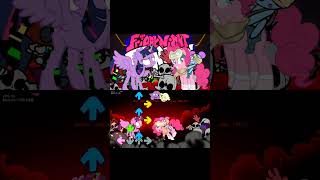 FNF: FRIDAY NIGHT FUNKIN VS DEFEAT BUT TWILIGHT & PINKIE COVER [FNFMOD] #shorts #pinkiepie #twilight