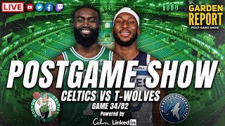 LIVE Garden Report: Celtics vs Timberwolves Postgame Show | Powered by Calm