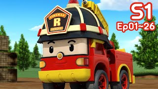 Robcocar POLI Temporada 1 Episódio Completo | EP1~26 | Para Crianças | Robocar POLI TV Português