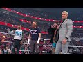 The Judgment Day Confronts Cody Rhodes, Seth Rollins, Jey Uso, and Sami Zayn - WWE RAW 11132023