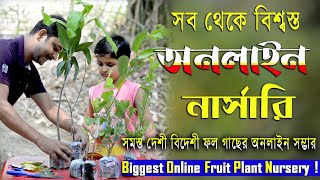 ভারতের সেরা অনলাইন বিদেশী ফল গাছের নার্সারি !  Biggest Online Fruit Plant Nursery !