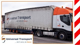 Universal Transport - 4-axle-tarp jumbo trailer