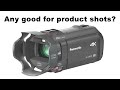 Panasonic HC-VX870 as a YouTube product and unboxing camera - PRELIMINARY TEST FOOTAGE