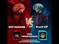 LIVE NOW | ELITE WAR | 4 VS 4 | NOT HUMANS VS BRAZIL VIP | CLASH SQUAD | GARENA FREE FIRE