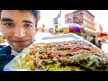 LIVING on STREET FOOD for 24 HOURS in NYC!