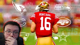 SO I ADDED JOE MONTANA TO THE SAN FRANCISCO 49ERS IN MADDEN 25.........................