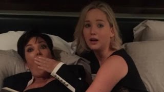 Jennifer Lawrence Explains Why She Was in Bed With Kris Jenner
