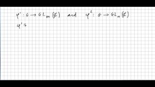 Representation theory 21,  G-Invariant Subspace, Direct Sum of representations