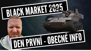 Black market aukce 2025 - první den a obecné info