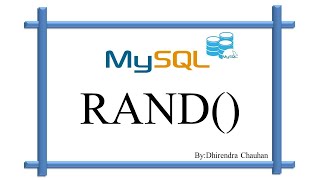 MySQL RAND() Method