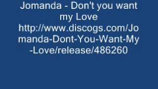 Jomanda - Don't you want my Love