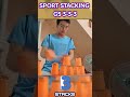 An Incredible Fast Sport Stacking G5 3-3-3 in 1.770 Seconds! #shorts