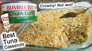 Best Tuna Casserole Recipe - Creamy, Not Wet!
