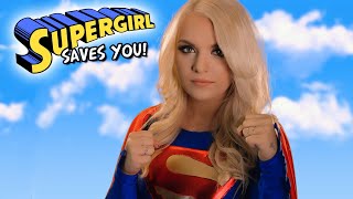 ASMR Supergirl Saves You Roleplay | Personal Attention, Medical Triggers