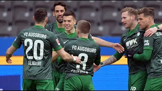 Hertha Berlin 2 - 1 Augsburg | All goals and highlights 06.03.2021 Germany Bundesliga | PES