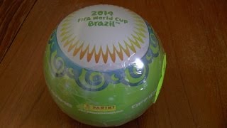 UNBOXING ☆ COLLECTOR BALL nordic edition ☆ panini ADRENALYN XL WORLD CUP 2014 Trading Cards ☆