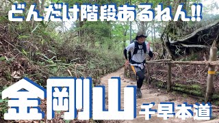 念願の金剛山デビュー!! 千早本道コース 初心者ソロ登山Vol.4