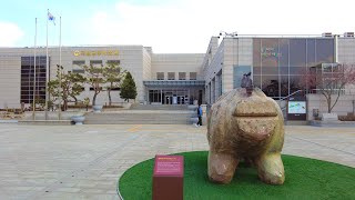 [4k] Walk through Gongju National Museum 공주 국립 박물관 산책 slow walking Korea