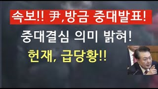 [문틀란 TV]  속보!!  헌재, 변론 종결 속도조절 가능성!  尹대통령, 헌재에 강한 압박!! 구속취소 심문 직접 참석!!