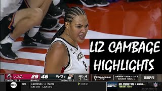 Liz Cambage Highlights In Game 3 Of WNBA Semis | Las Vegas Aces @ Phoenix Mercury | October 3, 2021