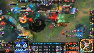 Cloud9 G2A: NA LCS Highlights - Grand Finals (S5 Spring Split)