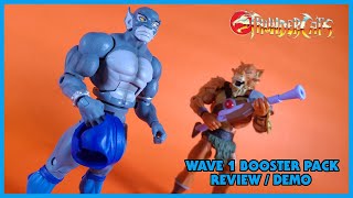 スーパー7アルティメット！ ThunderCats Wave 1 ブースター パックのレビューとデモ!パンスロとジャッカルマンを修正する時間です!