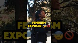 ❌😬 SHE LEARNS TRUTH ABOUT FEMINISM!