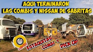 Encontramos el CEMENTERIO de autos  donde DESCANZAN combi y estaquitas formaron parte de Sabritas !!