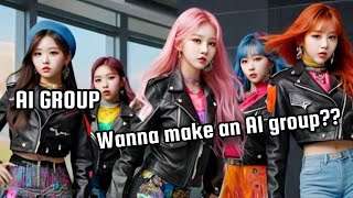 How to make an AI group? #Aigroup #Kpopaigroup #viralvideo