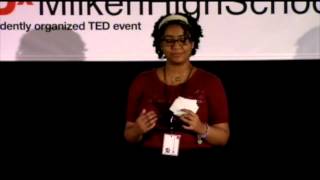 Standing between bubbles: Robyn Rose Valentine at TEDxMilkenHighSchool