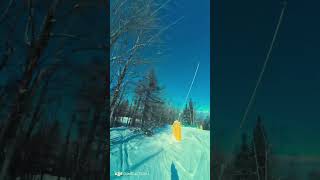 Happy while skiing #snowboard #snowboardbindings #ski #snow