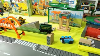 Brio Train Videos Thomas & Friends Build, Play Tunnel & Wooden Train Railway Toys Unboxing for Kids