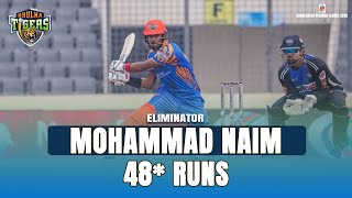 Mohammad Naim's 48 Runs against Rangpur Riders | Eliminator | BPL 2025