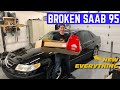 My Cheap SAAB 95 Aero BROKE DOWN On The ROAD *We Fix It*