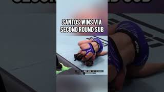 Luana Santos Wins Via Second Round Submission Over Elise Reed At UFC Vegas 106‼️ #ufc #mma #mmanews