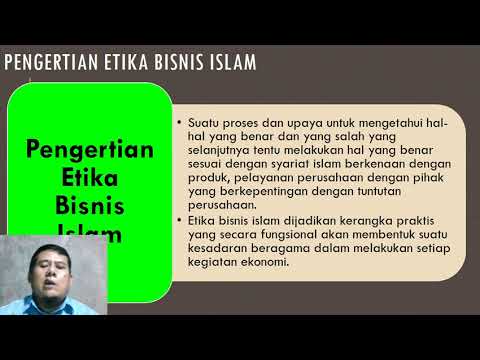 Konsep Etika Bisnis Dalam Islam - SUKAKLIK