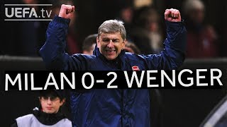 WENGER'S GREAT VICTORIES: Milan 0-2 Arsenal
