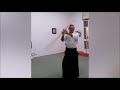 jo instruction hasso gaeshi 13 jo kata lewis bernaldo de quiros takemusu aikido