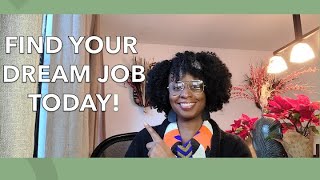 Find Your Dream Job Today