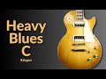 Heavy Blues Groove Guitar Backing Track in C Major