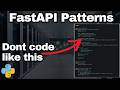FastAPI Clean Code: Avoid these 8 Junior Mistakes