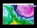 meteo europa 19 febbraio 2025 modello gfs a 850 hpa 00 z temperatura europa