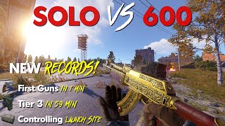 DOMINATING WIPEDAY As A 14,000 Hour SOLO | Vanilla - Rust