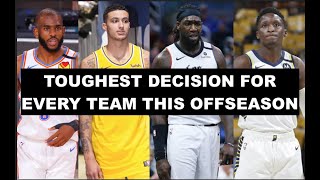 The Toughest Decision Every NBA Team Must Make This Offseason