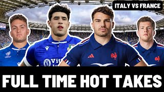 ITALY vs FRANCE | FULL TIME HOT TAKES