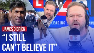Rishi Sunak leaving D-Day commemorations is 'indefensible' | James O'Brien on LB