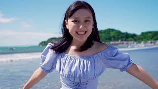 A video shoot at Yuigahama beach in Kamakura, . Model is Kokona     鎌倉の由比ガ浜で撮影。モデルは心花